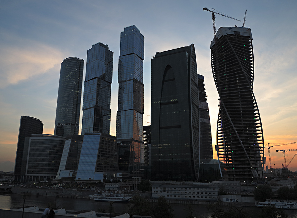 Москва Сити июнь 2013