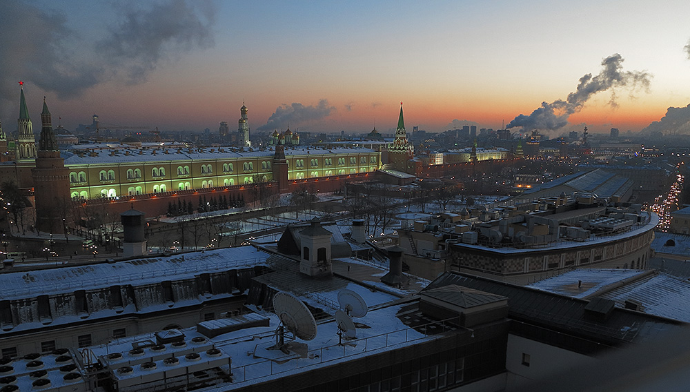 Новогодняя Москва фото